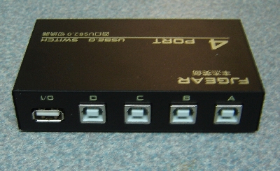 4 Port USB 2.0 Switch - FJ-1A4B - Click Image to Close