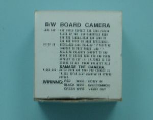 Surnet 506 B&W Pinhole Board Camera New