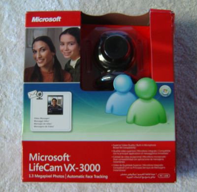 Microsoft LifeCam VX-3000 Web Camera (Used) - Click Image to Close