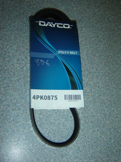 Dayco 4PK0875 Poly-V Drive Belt - Click Image to Close