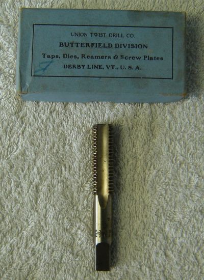 Butterfield 3/4" Whitworth 10 High Speed Ground Hand Taps