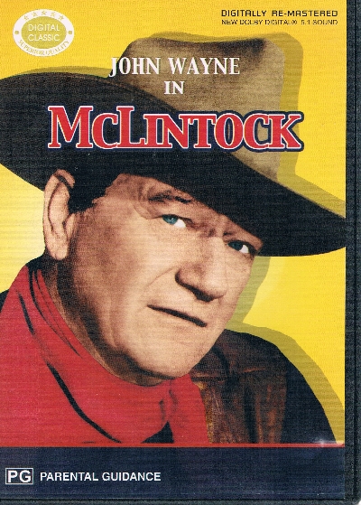 McLintock DVD - John Wayne - Click Image to Close