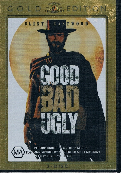 The Good, The Bad and The Ugly Gold Edition DVD - Clint Eastwood - Click Image to Close