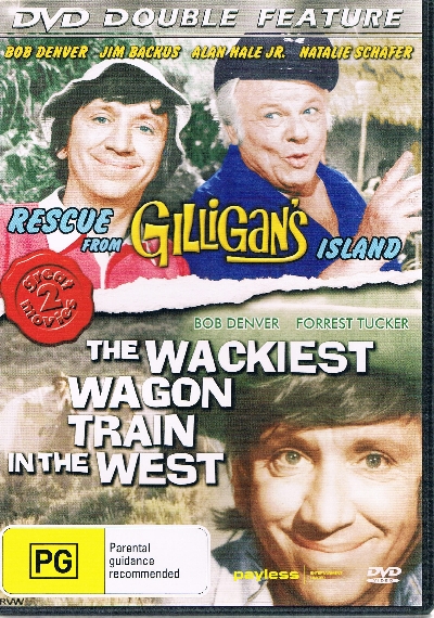 Rescue From Gilligans Island & Wackiest Wagon Train in West DVD - Click Image to Close