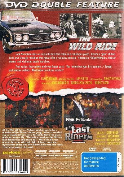 Wild Ride & The Last Riders DVD Double Movie - With Jack Nichols - Click Image to Close