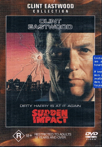 Sudden Impact DVD - Clint Eastwood - Click Image to Close