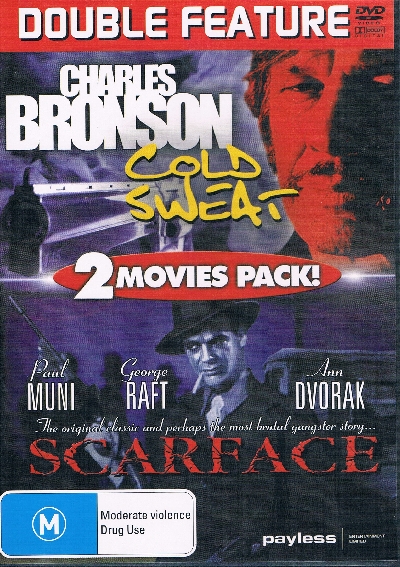 Cold Sweat & Scarface DVD 2 Movies - Charles Bronson plus more. - Click Image to Close