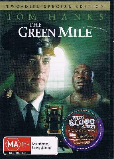 The Green Mile DVD - Tom Hanks