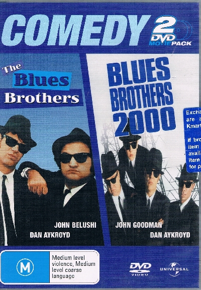 Blues Brothers & Blues Brothers 2000 Double DVD - John Belushi & - Click Image to Close