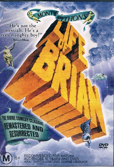 Monty Pythons Life Of Brian DVD - John Cleese and others - Click Image to Close