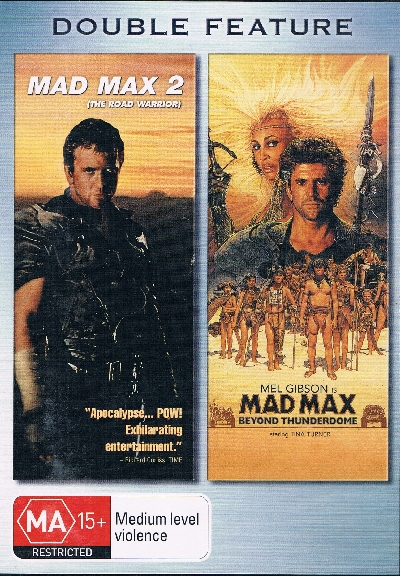 Mad Max 2 & Beyond Thunderdome DVD - Mel Gibson & Tina Turner - Click Image to Close