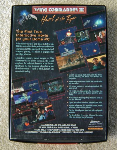 Wing Commander III- Heart of The Tiger Game Software - Click Image to Close