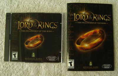 The Lord Of The Rings & Fellowship Of The Ring PC Game