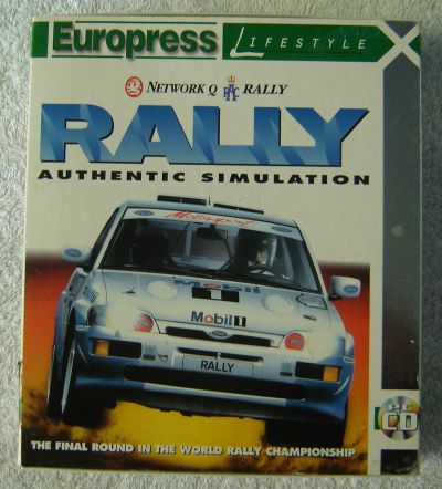 Network Q RAC Rally Authentic Simulation PC Game