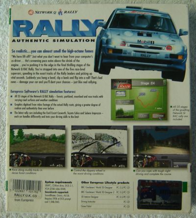 Network Q RAC Rally Authentic Simulation PC Game