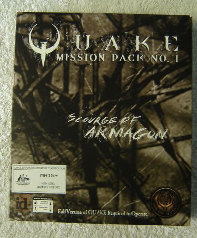 Quake I Mission Pack No 1 PC Game - Click Image to Close