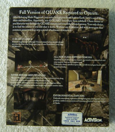Quake I Mission Pack No 1 PC Game