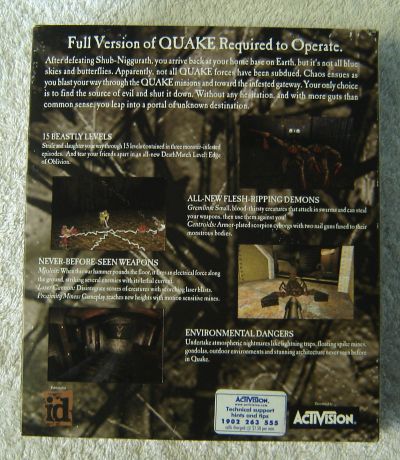 Quake I Mission Pack No 1 PC Game - Click Image to Close