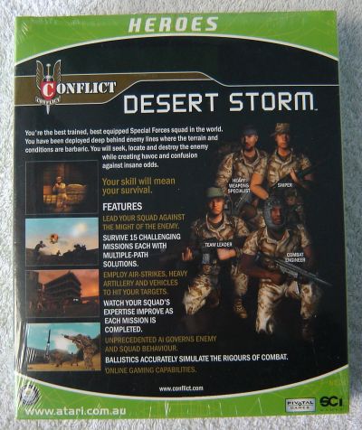 Conflict Desert Storm PC Game - Click Image to Close