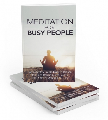 Meditation For Busy People eBook